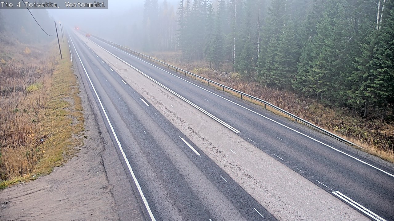 Kelikamerat Kuva Tie 4 Toivakka, Vestonmäki, Toivakka, Keski-Suomi