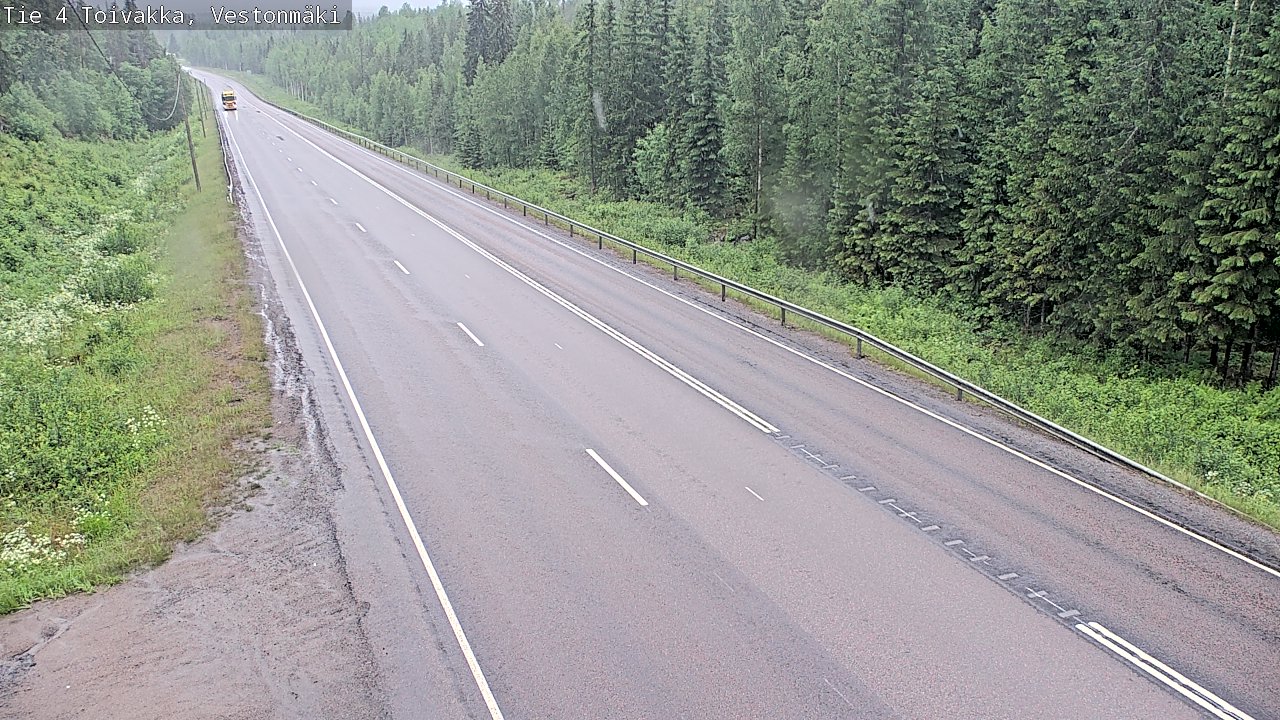 Kelikamerat Kuva Tie 4 Toivakka, Vestonmäki, Toivakka, Keski-Suomi