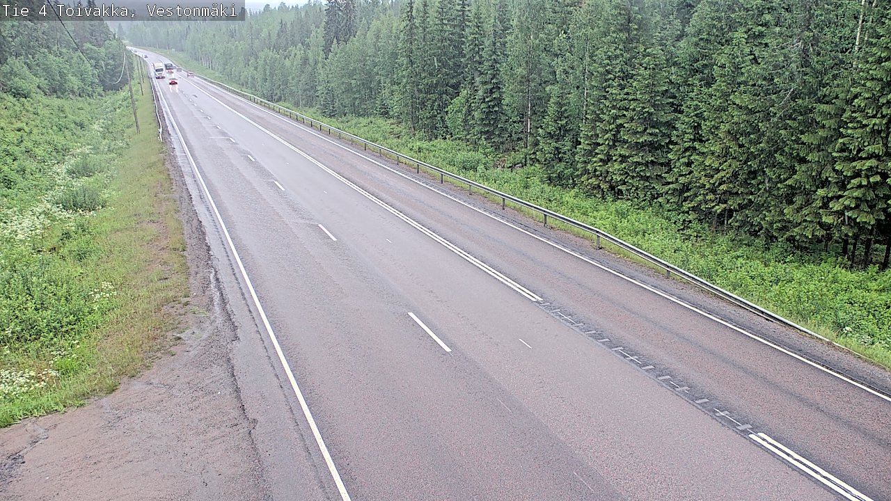 Kelikamerat Kuva Tie 4 Toivakka, Vestonmäki, Toivakka, Keski-Suomi