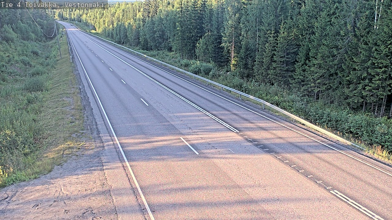 Kelikamerat Kuva Tie 4 Toivakka, Vestonmäki, Toivakka, Keski-Suomi