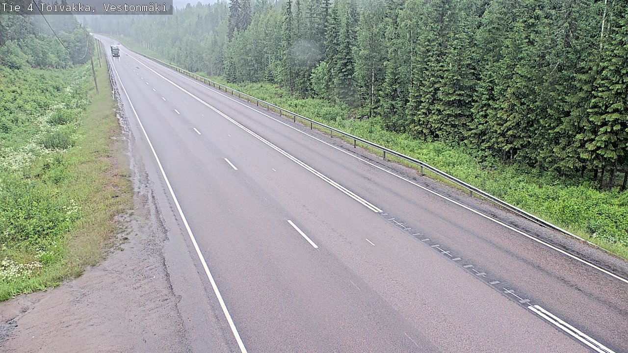 Kelikamerat Kuva Tie 4 Toivakka, Vestonmäki, Toivakka, Keski-Suomi