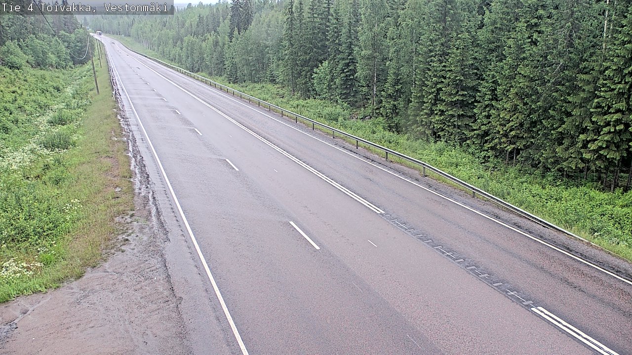 Kelikamerat Kuva Tie 4 Toivakka, Vestonmäki, Toivakka, Keski-Suomi