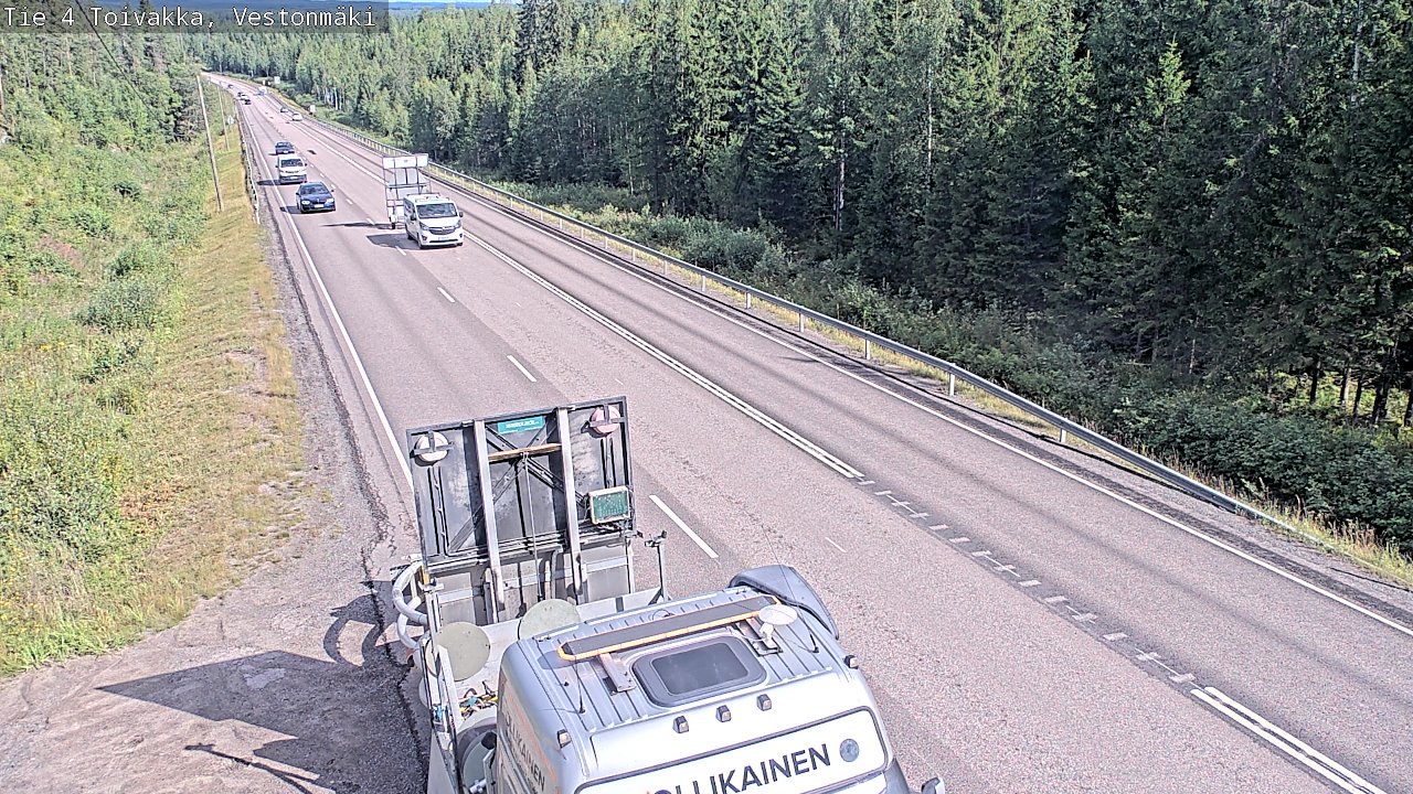 Kelikamerat Kuva Tie 4 Toivakka, Vestonmäki, Toivakka, Keski-Suomi