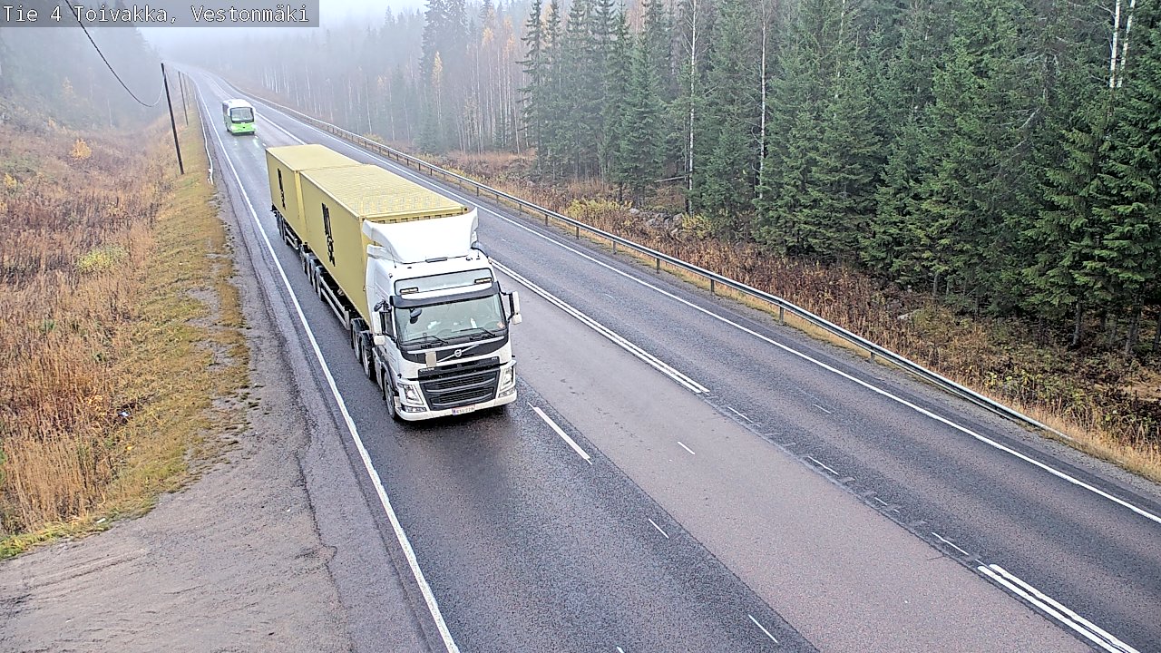 Kelikamerat Kuva Tie 4 Toivakka, Vestonmäki, Toivakka, Keski-Suomi