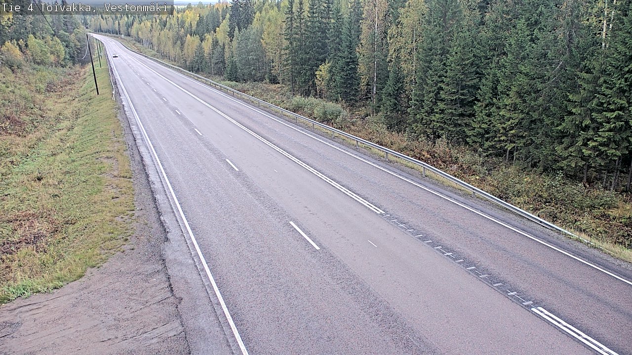 Kelikamerat Kuva Tie 4 Toivakka, Vestonmäki, Toivakka, Keski-Suomi
