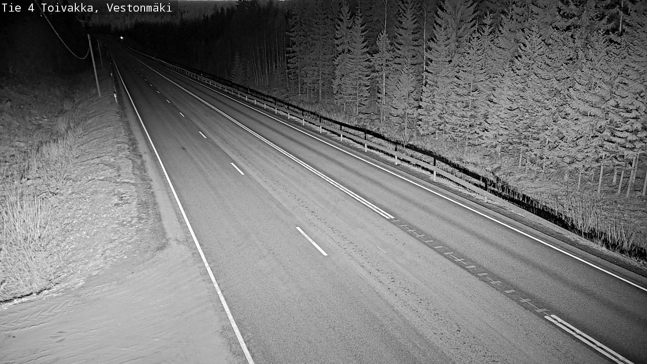 Weather Camera Image Road 4 Toivakka, Vestonmäki, Toivakka, Keski-Suomi