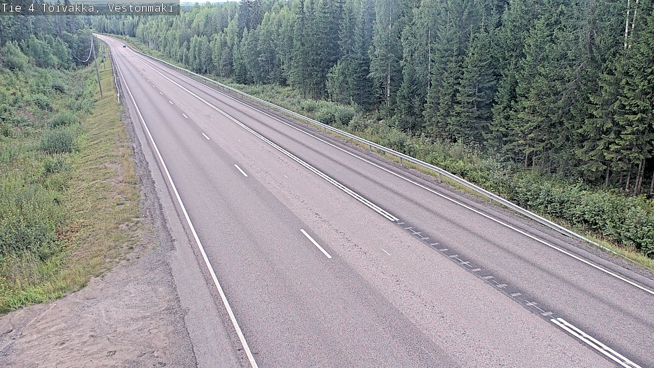 Kelikamerat Kuva Tie 4 Toivakka, Vestonmäki, Toivakka, Keski-Suomi