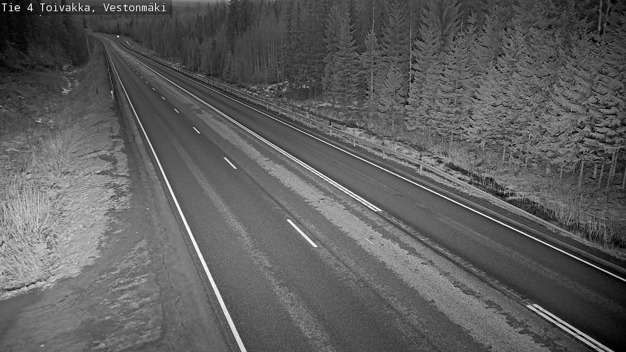 Weather Camera Image Road 4 Toivakka, Vestonmäki, Toivakka, Keski-Suomi