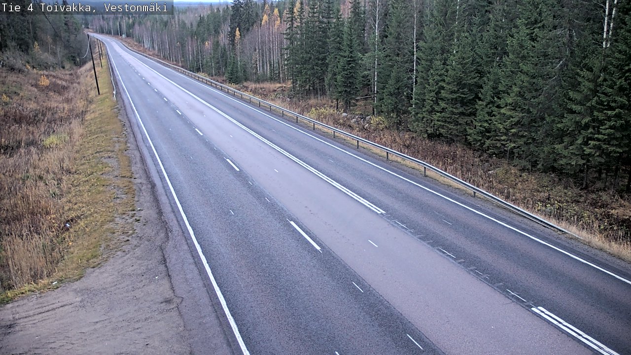 Kelikamerat Kuva Tie 4 Toivakka, Vestonmäki, Toivakka, Keski-Suomi