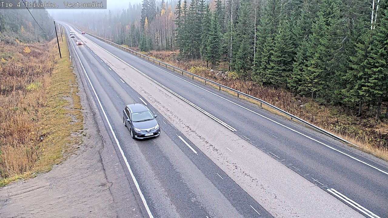 Kelikamerat Kuva Tie 4 Toivakka, Vestonmäki, Toivakka, Keski-Suomi
