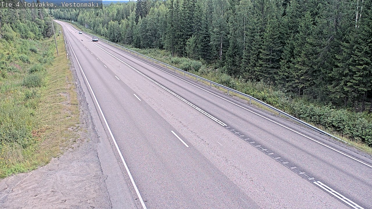 Weather Camera Image Road 4 Toivakka, Vestonmäki, Toivakka, Keski-Suomi