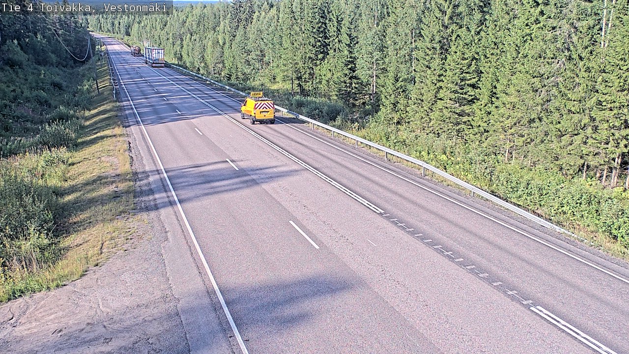 Kelikamerat Kuva Tie 4 Toivakka, Vestonmäki, Toivakka, Keski-Suomi