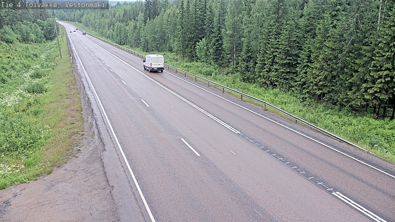 Kelikamerat Kuva Tie 4 Toivakka, Vestonmäki, Toivakka, Keski-Suomi