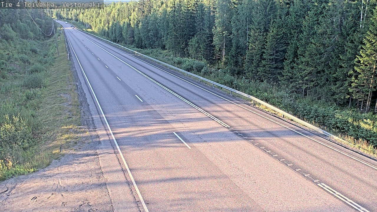 Kelikamerat Kuva Tie 4 Toivakka, Vestonmäki, Toivakka, Keski-Suomi