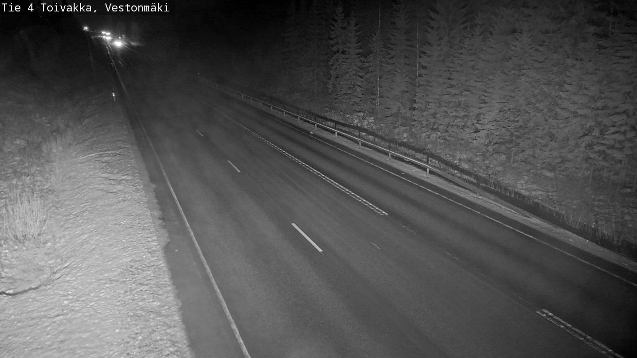 Weather Camera Image Väg 4 Toivakka, Vestonmäki, Toivakka, Keski-Suomi