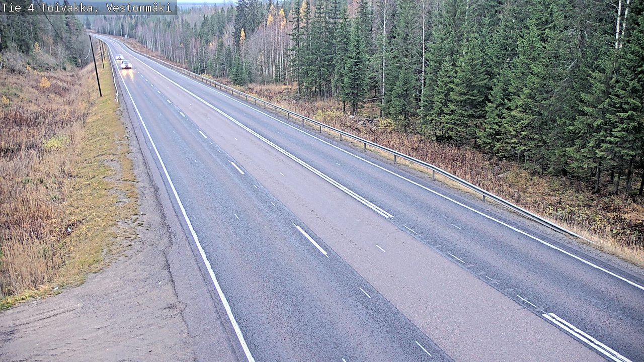 Kelikamerat Kuva Tie 4 Toivakka, Vestonmäki, Toivakka, Keski-Suomi