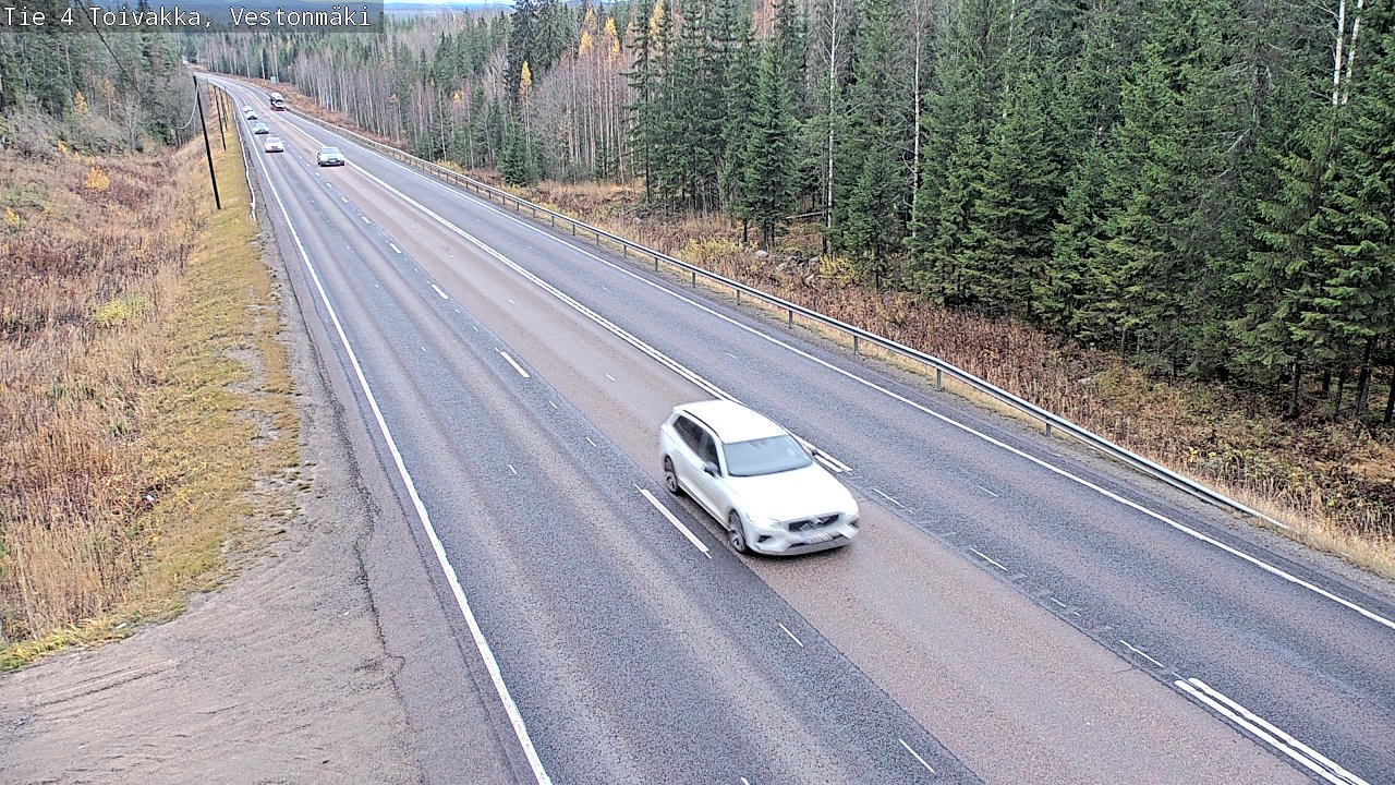 Kelikamerat Kuva Tie 4 Toivakka, Vestonmäki, Toivakka, Keski-Suomi