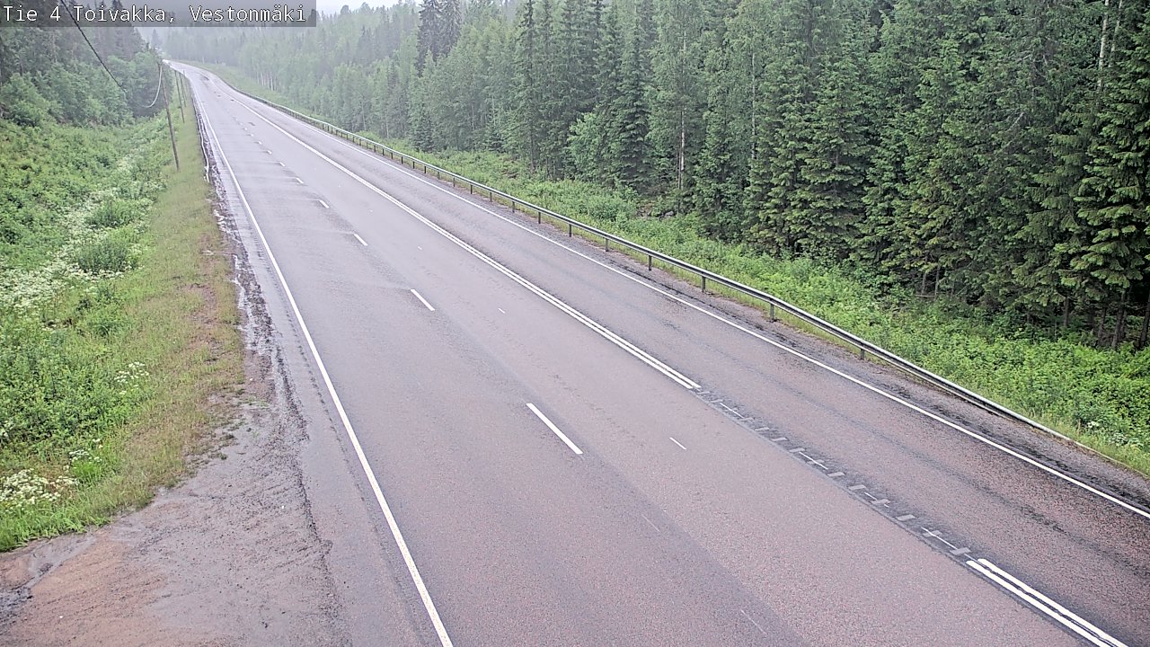 Kelikamerat Kuva Tie 4 Toivakka, Vestonmäki, Toivakka, Keski-Suomi