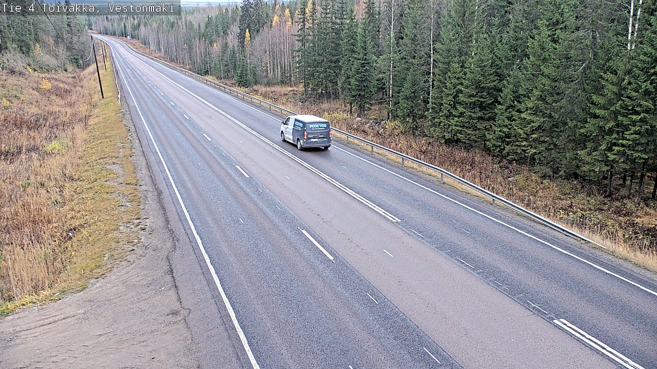 Kelikamerat Kuva Tie 4 Toivakka, Vestonmäki, Toivakka, Keski-Suomi