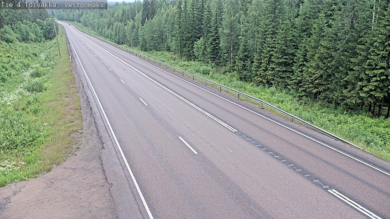 Kelikamerat Kuva Tie 4 Toivakka, Vestonmäki, Toivakka, Keski-Suomi