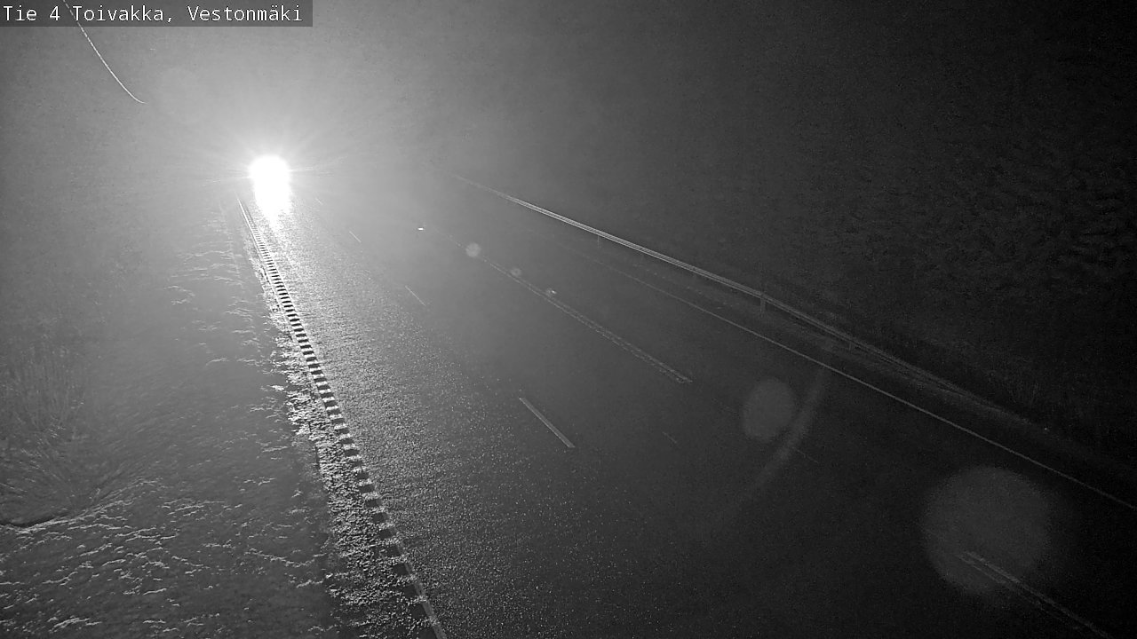 Weather Camera Image Väg 4 Toivakka, Vestonmäki, Toivakka, Keski-Suomi