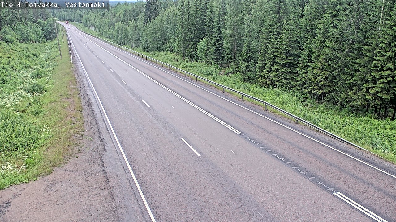 Kelikamerat Kuva Tie 4 Toivakka, Vestonmäki, Toivakka, Keski-Suomi