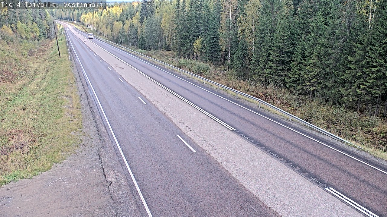 Weather Camera Image Road 4 Toivakka, Vestonmäki, Toivakka, Keski-Suomi