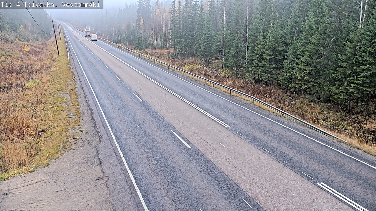 Kelikamerat Kuva Tie 4 Toivakka, Vestonmäki, Toivakka, Keski-Suomi