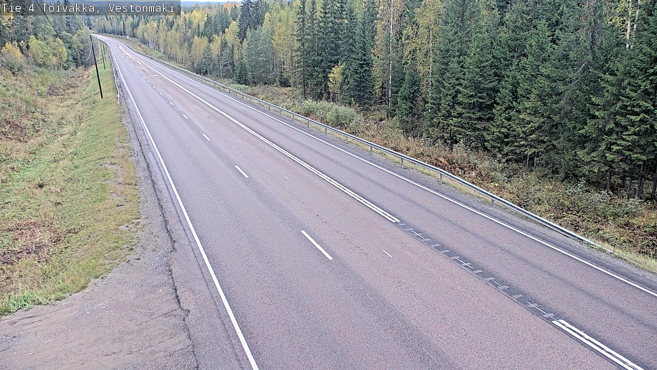 Kelikamerat Kuva Tie 4 Toivakka, Vestonmäki, Toivakka, Keski-Suomi