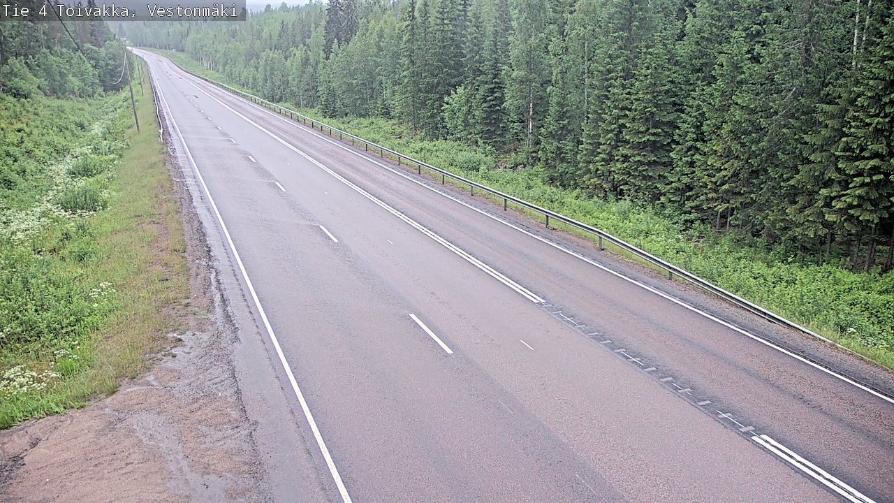 Kelikamerat Kuva Tie 4 Toivakka, Vestonmäki, Toivakka, Keski-Suomi