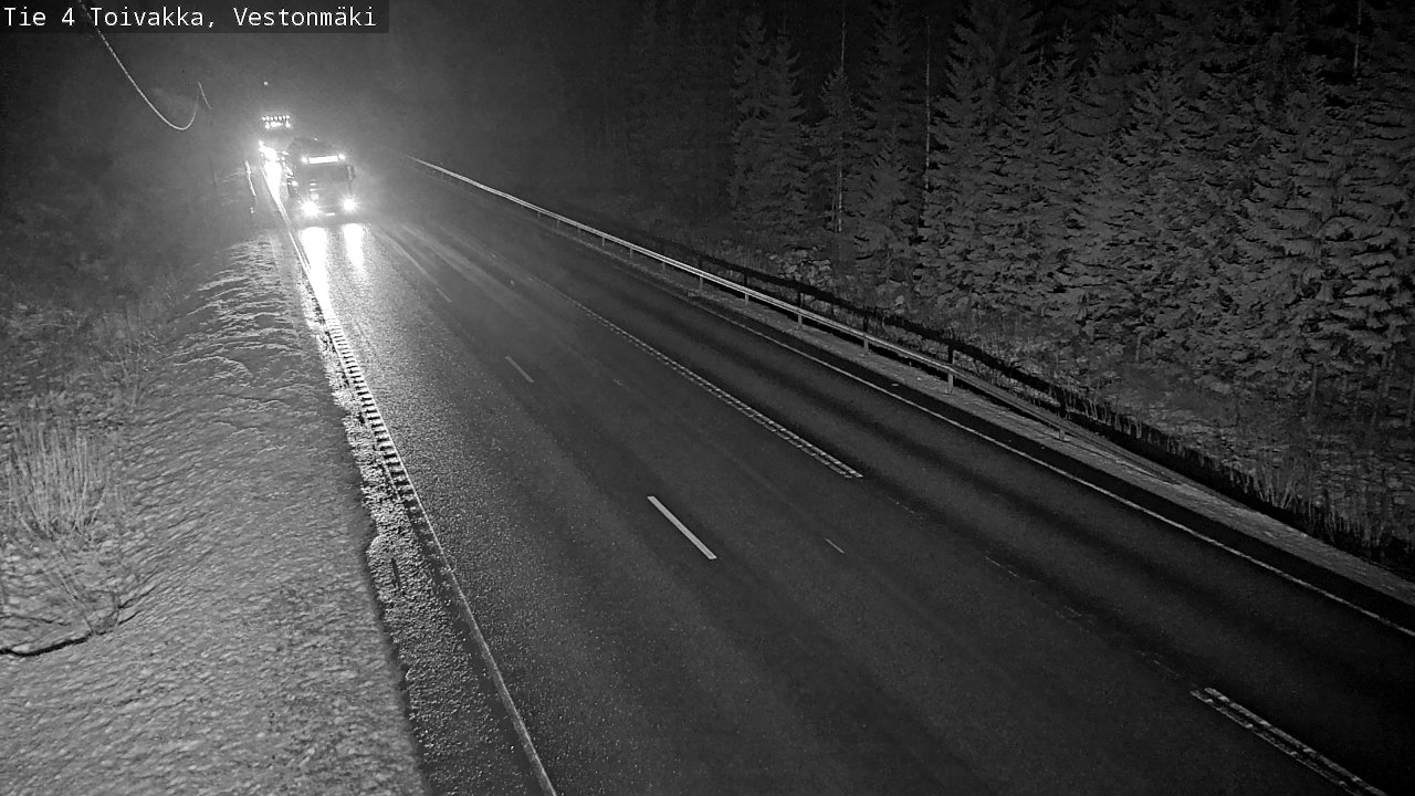 Weather Camera Image Väg 4 Toivakka, Vestonmäki, Toivakka, Keski-Suomi