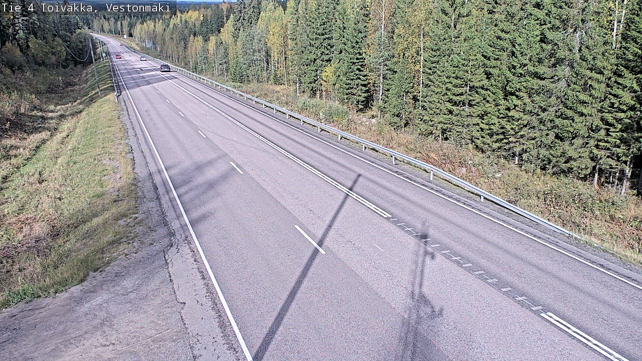 Weather Camera Image Road 4 Toivakka, Vestonmäki, Toivakka, Keski-Suomi