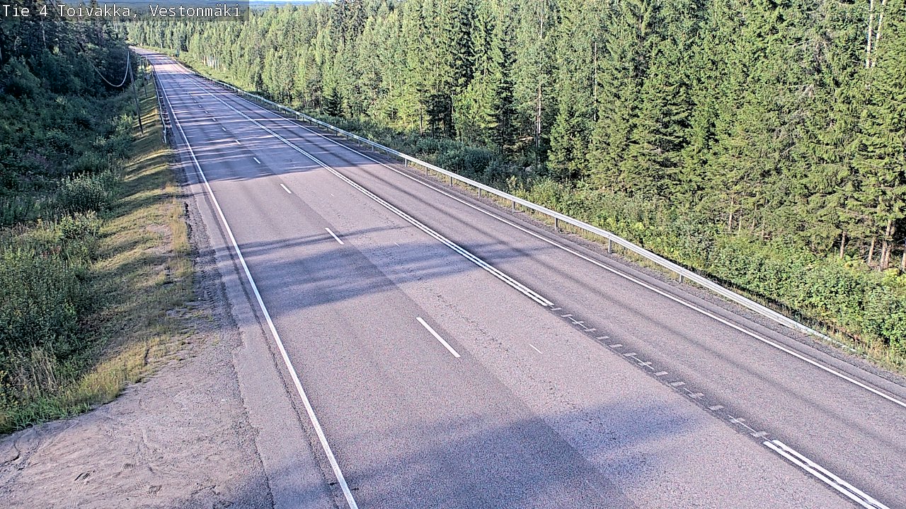 Kelikamerat Kuva Tie 4 Toivakka, Vestonmäki, Toivakka, Keski-Suomi