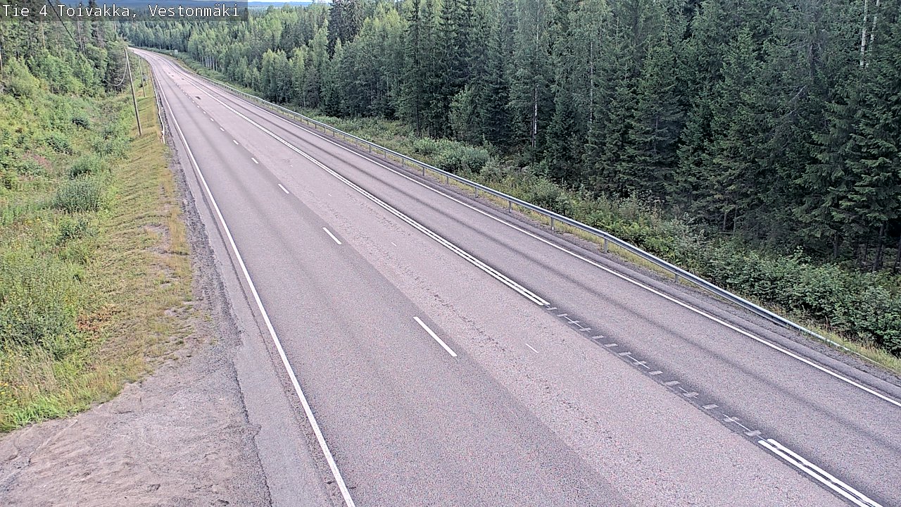 Weather Camera Image Road 4 Toivakka, Vestonmäki, Toivakka, Keski-Suomi