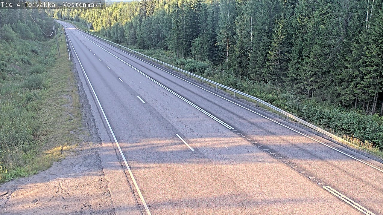 Kelikamerat Kuva Tie 4 Toivakka, Vestonmäki, Toivakka, Keski-Suomi
