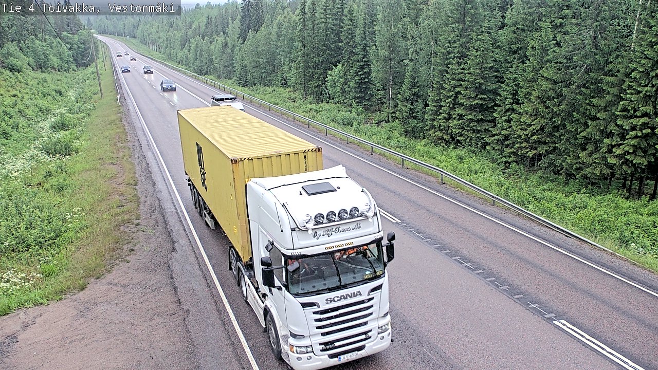 Kelikamerat Kuva Tie 4 Toivakka, Vestonmäki, Toivakka, Keski-Suomi