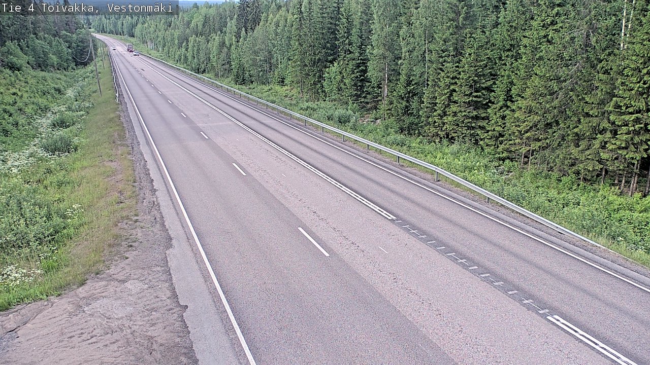 Kelikamerat Kuva Tie 4 Toivakka, Vestonmäki, Toivakka, Keski-Suomi