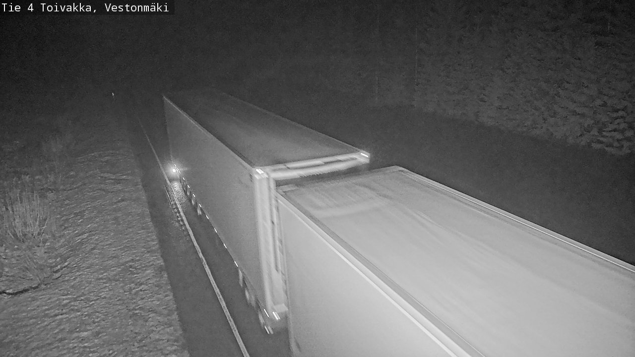 Weather Camera Image Väg 4 Toivakka, Vestonmäki, Toivakka, Keski-Suomi