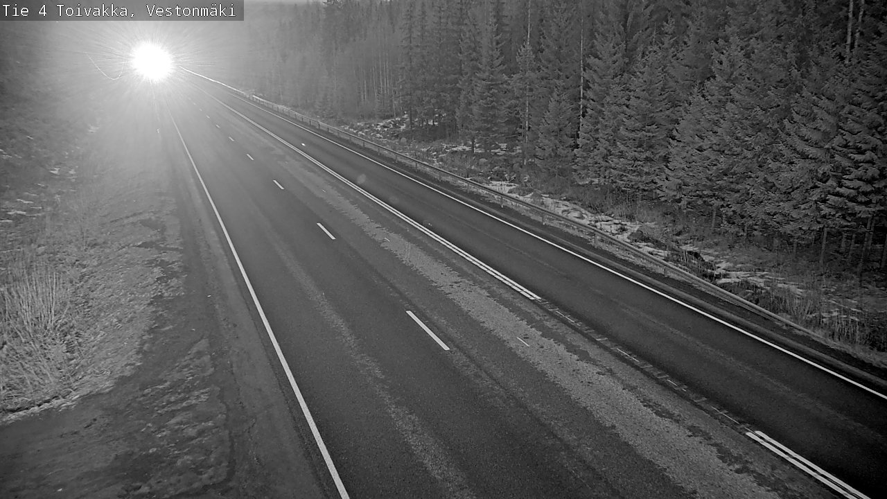 Weather Camera Image Road 4 Toivakka, Vestonmäki, Toivakka, Keski-Suomi
