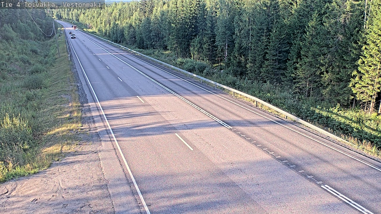 Kelikamerat Kuva Tie 4 Toivakka, Vestonmäki, Toivakka, Keski-Suomi