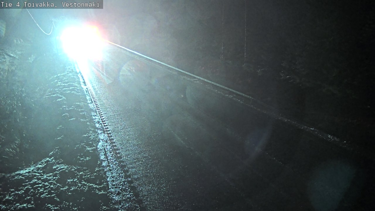 Weather Camera Image Väg 4 Toivakka, Vestonmäki, Toivakka, Keski-Suomi