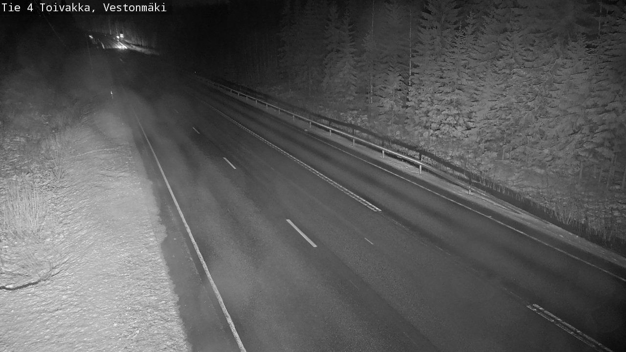 Weather Camera Image Väg 4 Toivakka, Vestonmäki, Toivakka, Keski-Suomi
