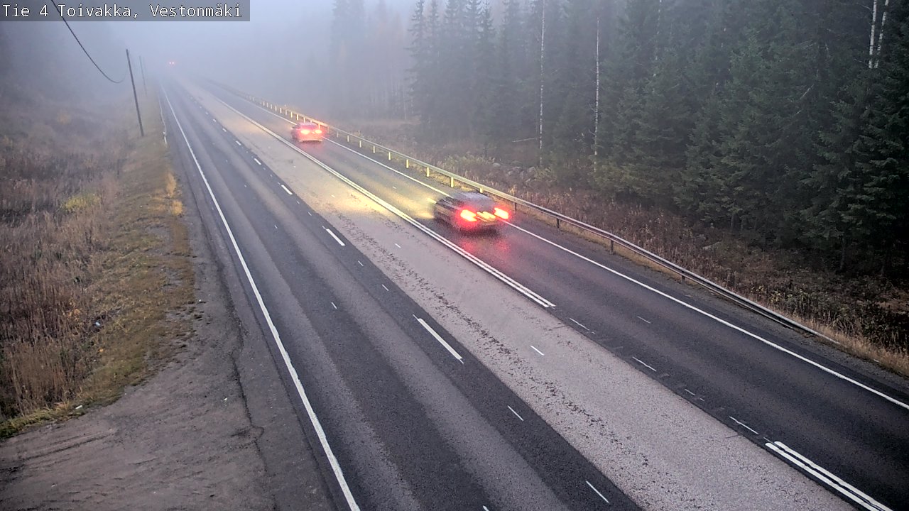 Kelikamerat Kuva Tie 4 Toivakka, Vestonmäki, Toivakka, Keski-Suomi