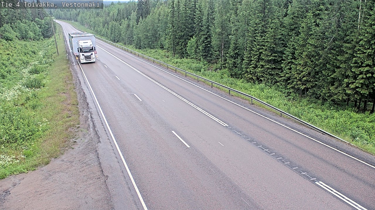 Kelikamerat Kuva Tie 4 Toivakka, Vestonmäki, Toivakka, Keski-Suomi