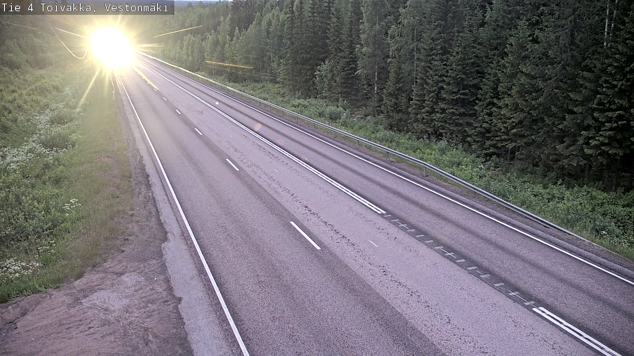 Kelikamerat Kuva Tie 4 Toivakka, Vestonmäki, Toivakka, Keski-Suomi