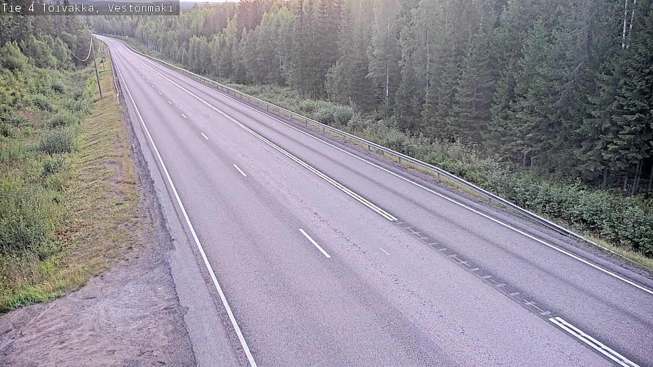 Kelikamerat Kuva Tie 4 Toivakka, Vestonmäki, Toivakka, Keski-Suomi