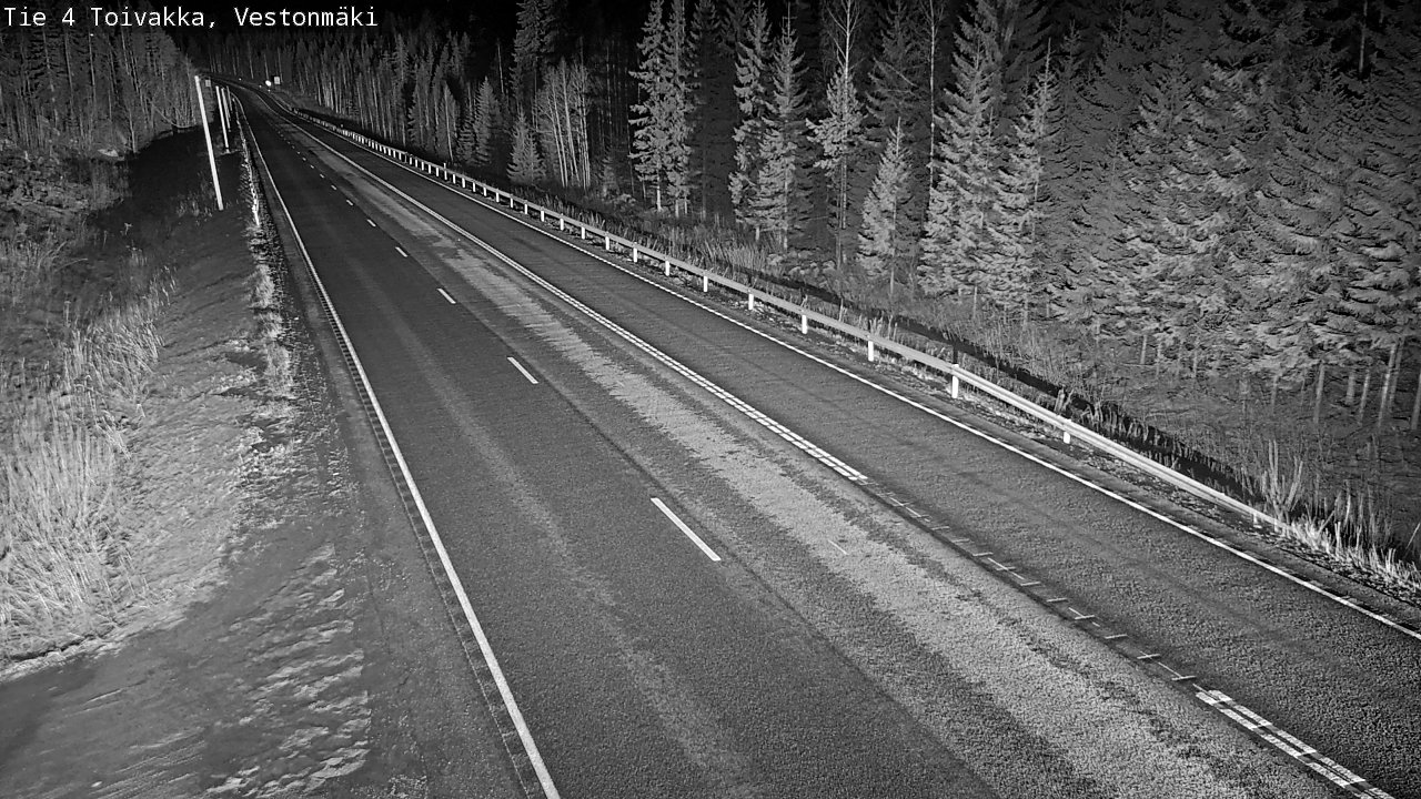 Weather Camera Image Road 4 Toivakka, Vestonmäki, Toivakka, Keski-Suomi