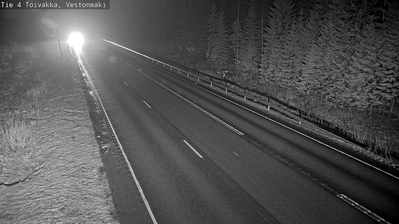 Weather Camera Image Väg 4 Toivakka, Vestonmäki, Toivakka, Keski-Suomi