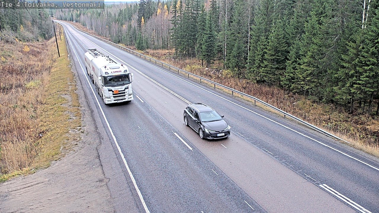 Kelikamerat Kuva Tie 4 Toivakka, Vestonmäki, Toivakka, Keski-Suomi