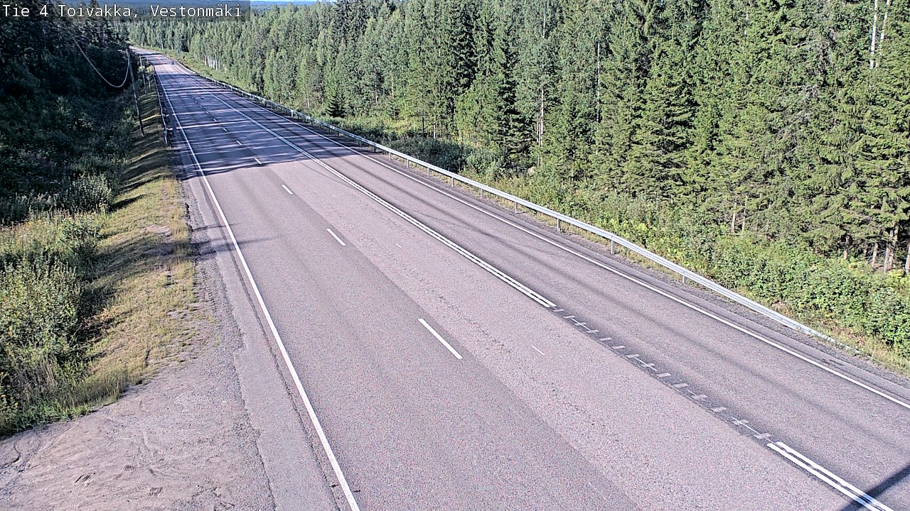 Kelikamerat Kuva Tie 4 Toivakka, Vestonmäki, Toivakka, Keski-Suomi